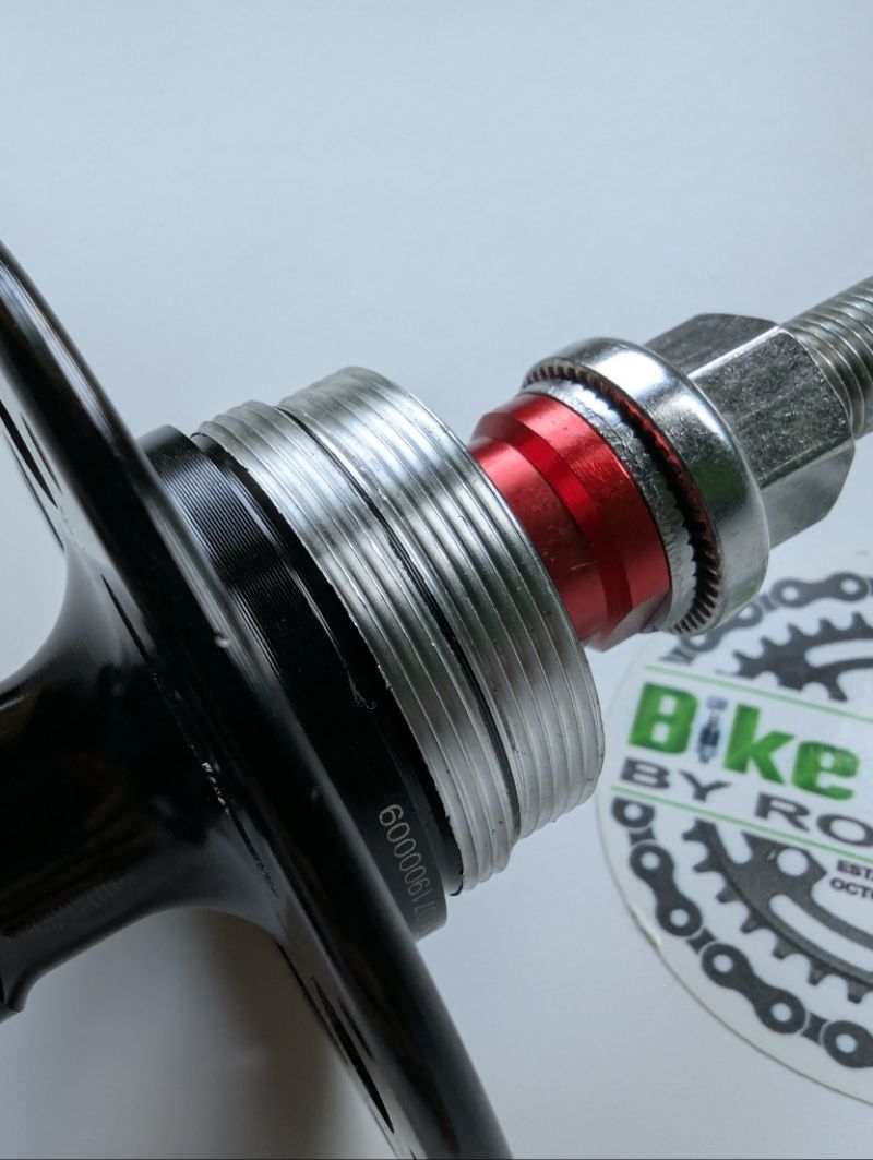 FIXIE HUB (REAR ONLY): 28 HOLES, HIGH FLANGE, HOLLOW AXLE, SEALED ...