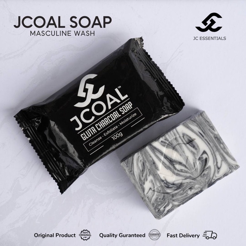 JC ESSENTIALS JCOAL Gluta Charcoal Soap Jak Roberto Skincare Body ...