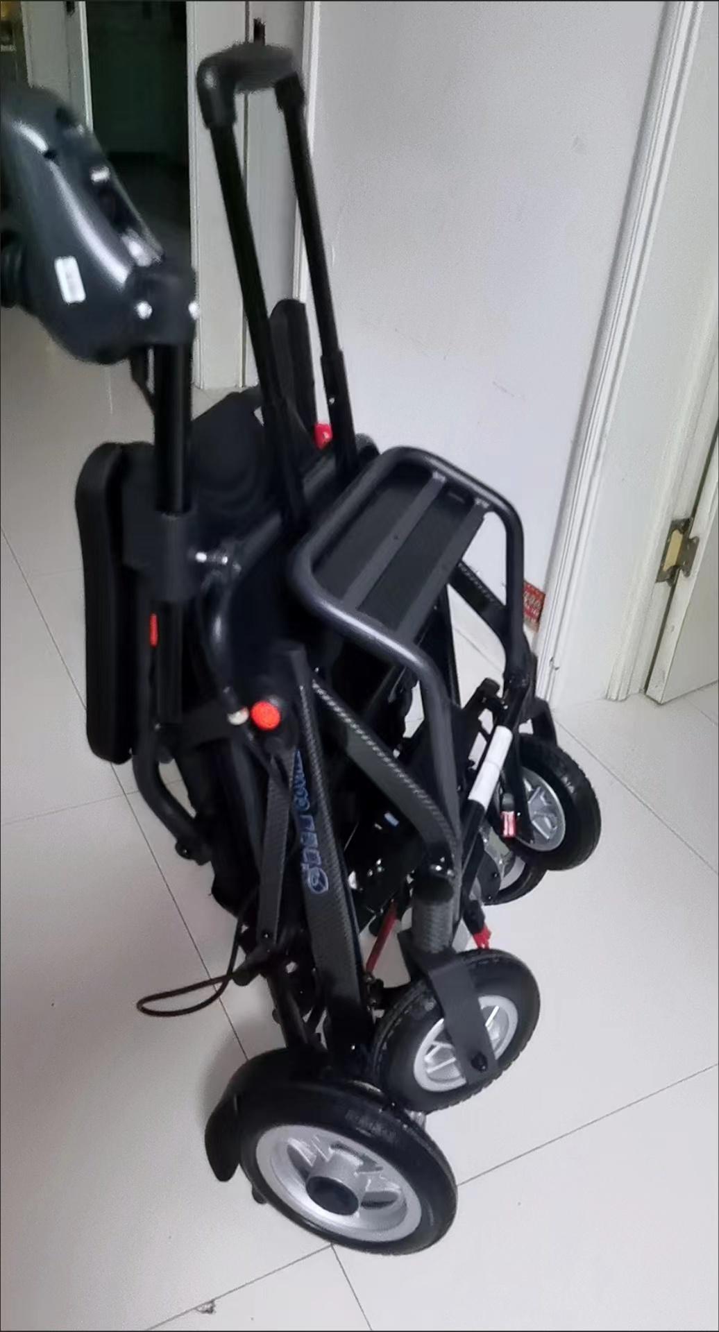 Remote control electric wheelchair intelligent automatic folding light ...