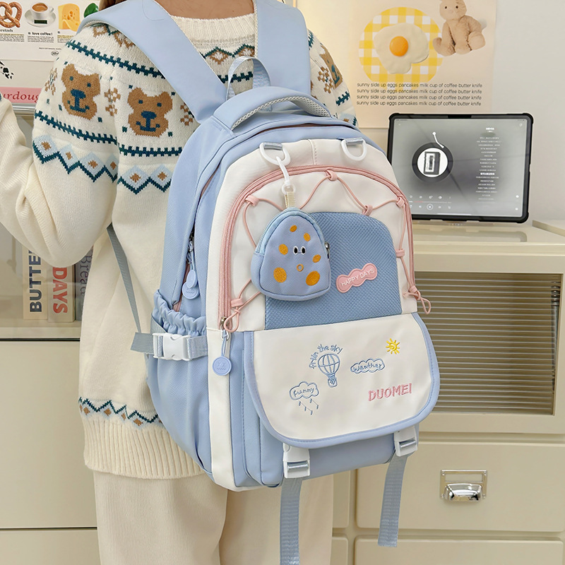Cute & Stylish School Backpack for Girls – Large Capacity Laptop Bag ...