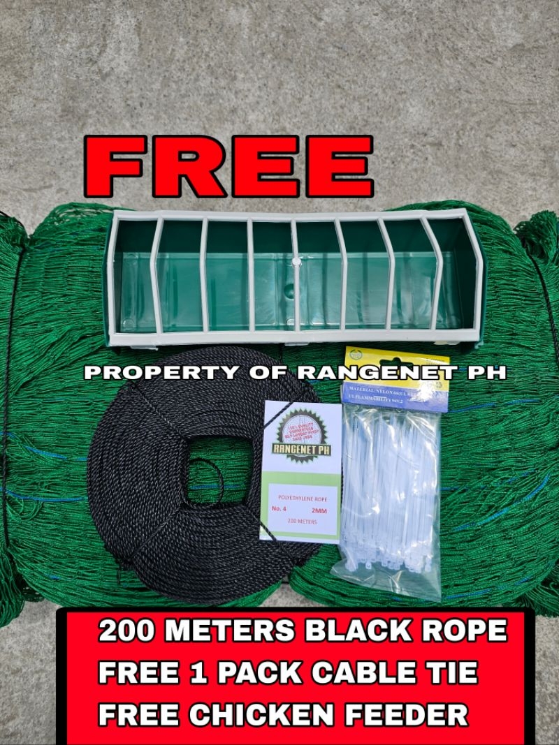 Rangenet ph Chicken net, 50/100 meters BUY 1 TAKE 3 FREEBIES Free ...