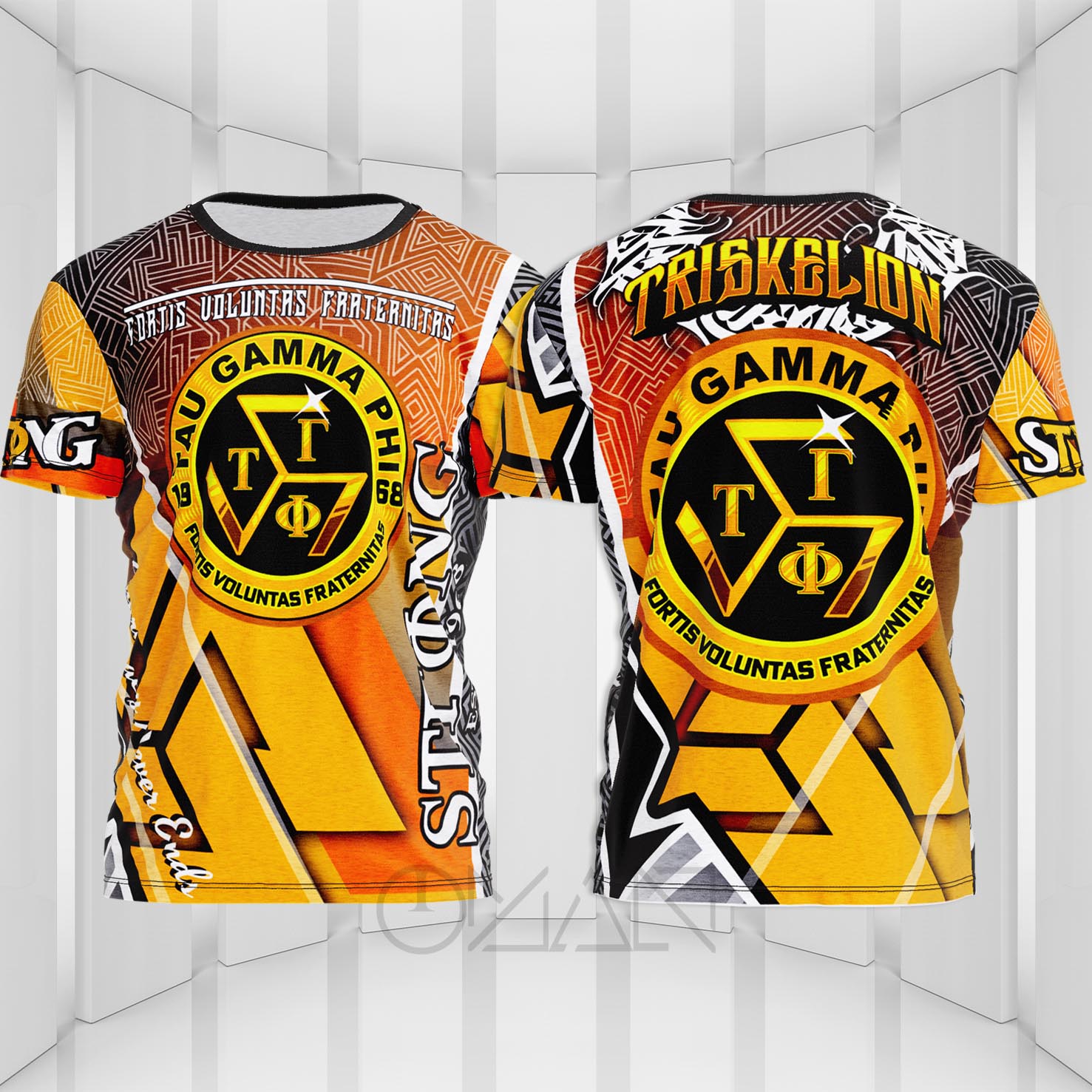 TRISKELION RISE TO DEFEND FULL SUBLIMATION FRATSHIRT V2 | Shopee ...