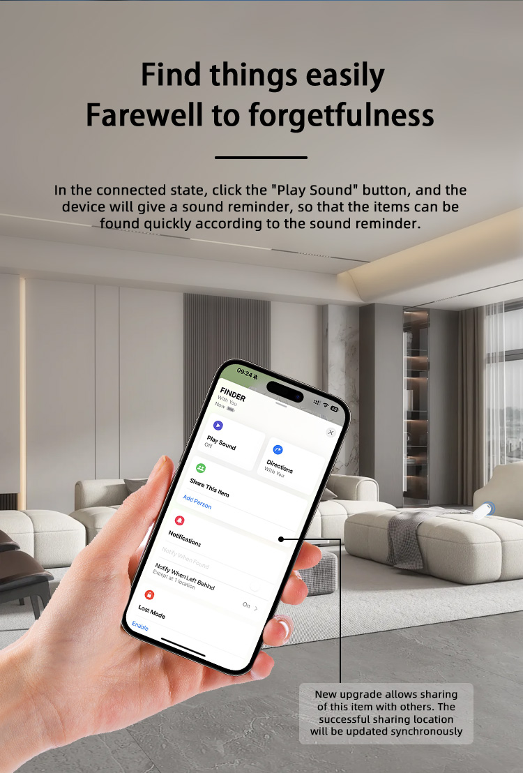 Smartifact S4 Smart Air Tag Anti-Lost Device Tracker Alam Tracker Mini ...