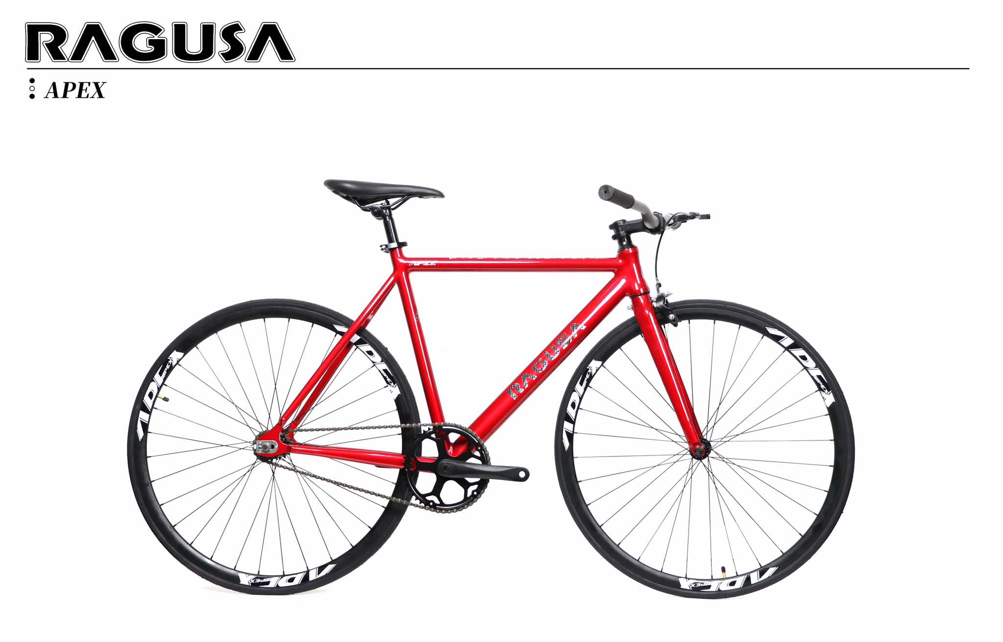 PRO AGENT***NEW*** FIXIE RAGUSA APEX FULL ALLOY BY TSUNAMI W/ RISER BAR ...