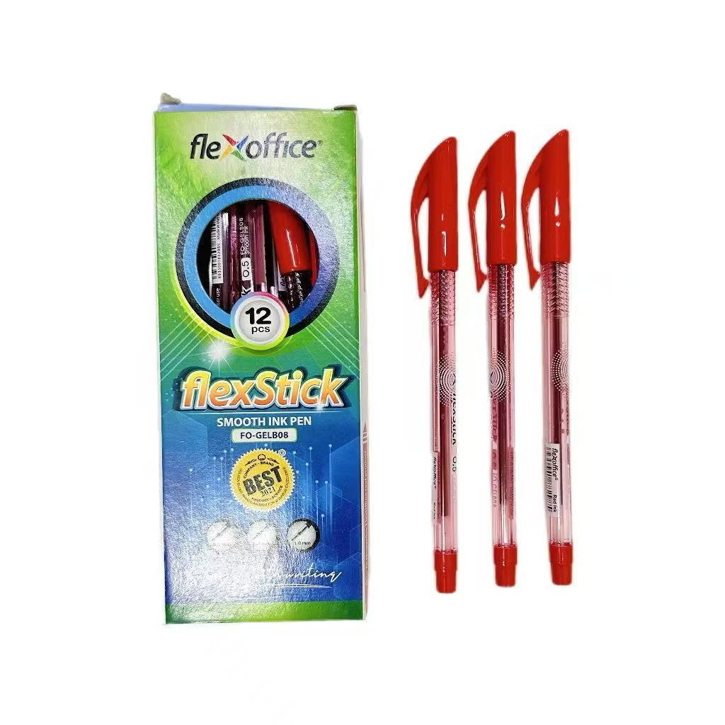 JS #Flexstick Ballpen 12Pcs/Box 0.5mm School Supplies Office Supplies ...