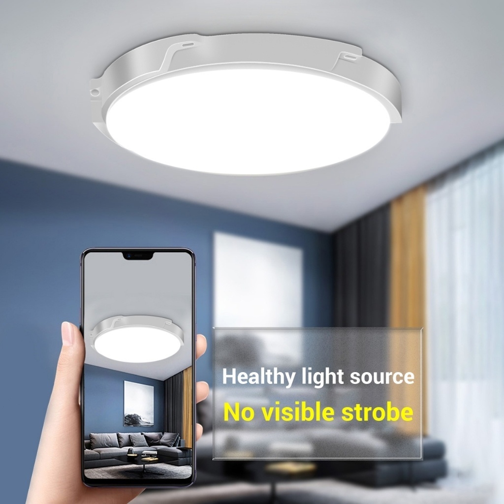 Solar Ceiling Light Outdoor Waterproof IP67 Solar Light 3 Colors Solar ...