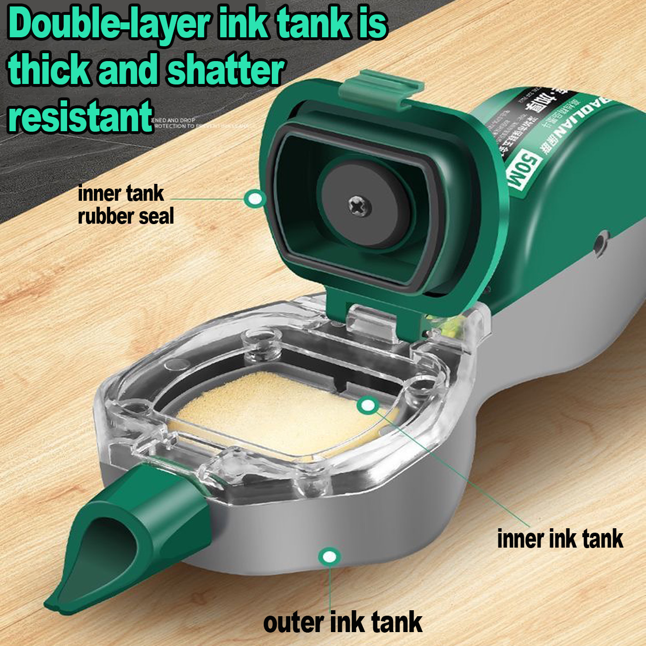 Construction Woodworking 50m Cotton Thread Carpenter Locator Level ...