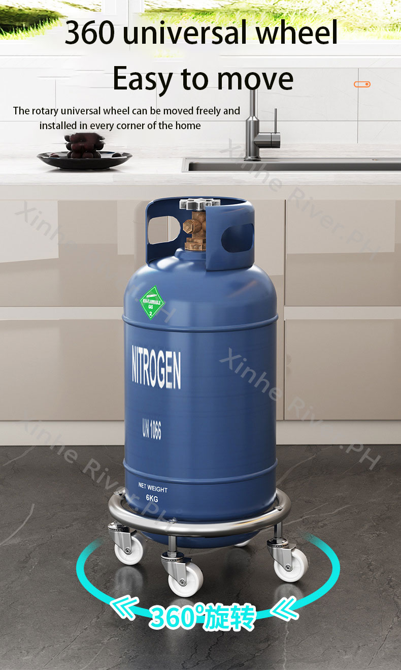 Gas Tank Rack lpg Tank Roller Stand landege Propane Cylinder Base Dolly ...
