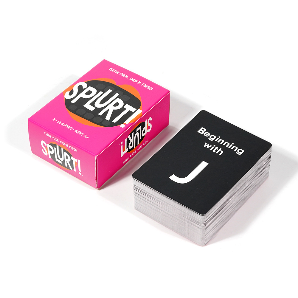 Splurt! - Portable Party Card Game - Think Fast. | Shopee Philippines