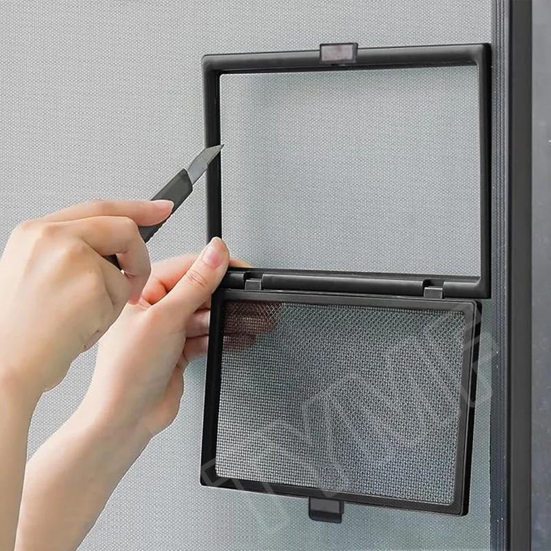 Small Opening Window Screen DIY Self-Adhesive Magnetic Screen Window ...