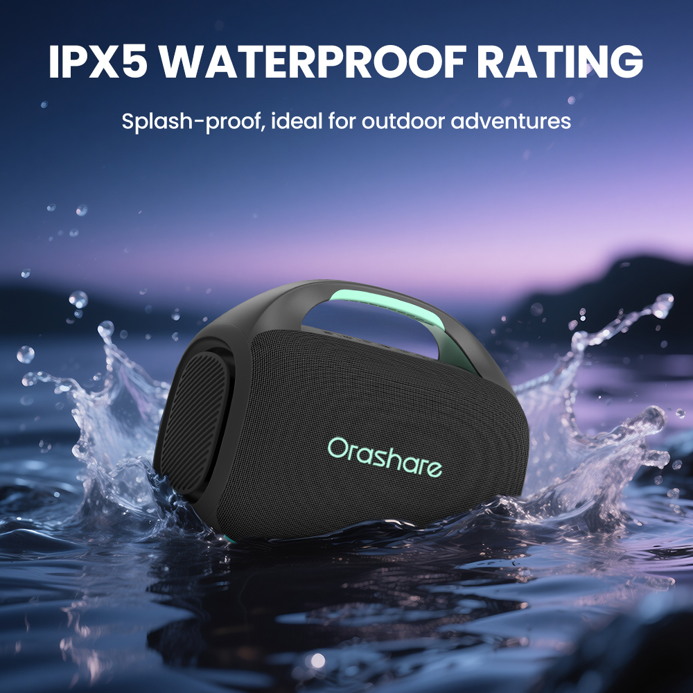 Orashare BS08Max 40W Bluetooth Speaker Super Sound With RGB Deep Bass ...