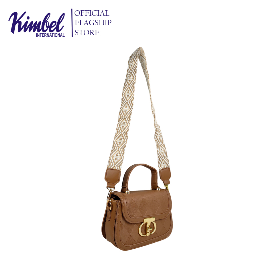KIMBEL HGS31120 Sling Bag Small Size Synthetic Leather Shopee Philippines