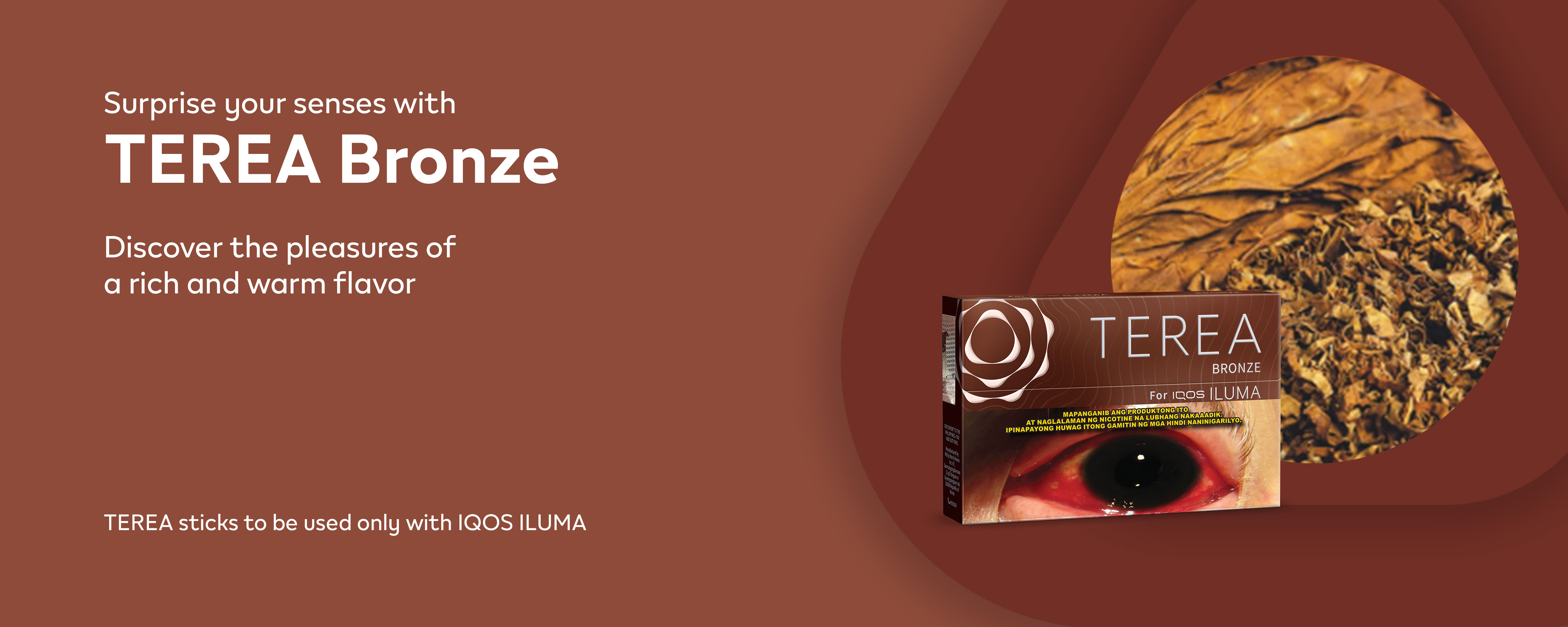 TEREA Bronze Selection Heated Tobacco Sticks (SmokeFree Tobacco