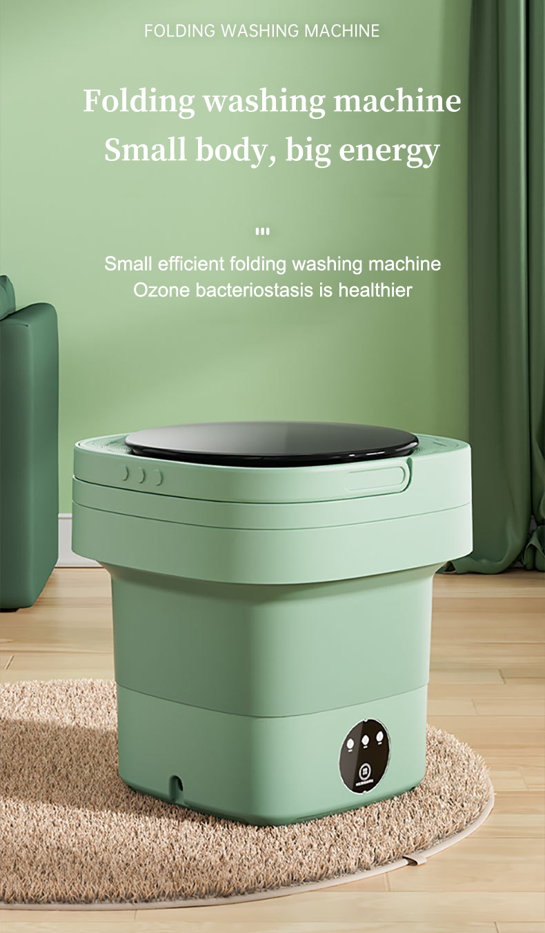 Baby Washing Machine 11L Foldable Smart Portable Mini Washing Machine