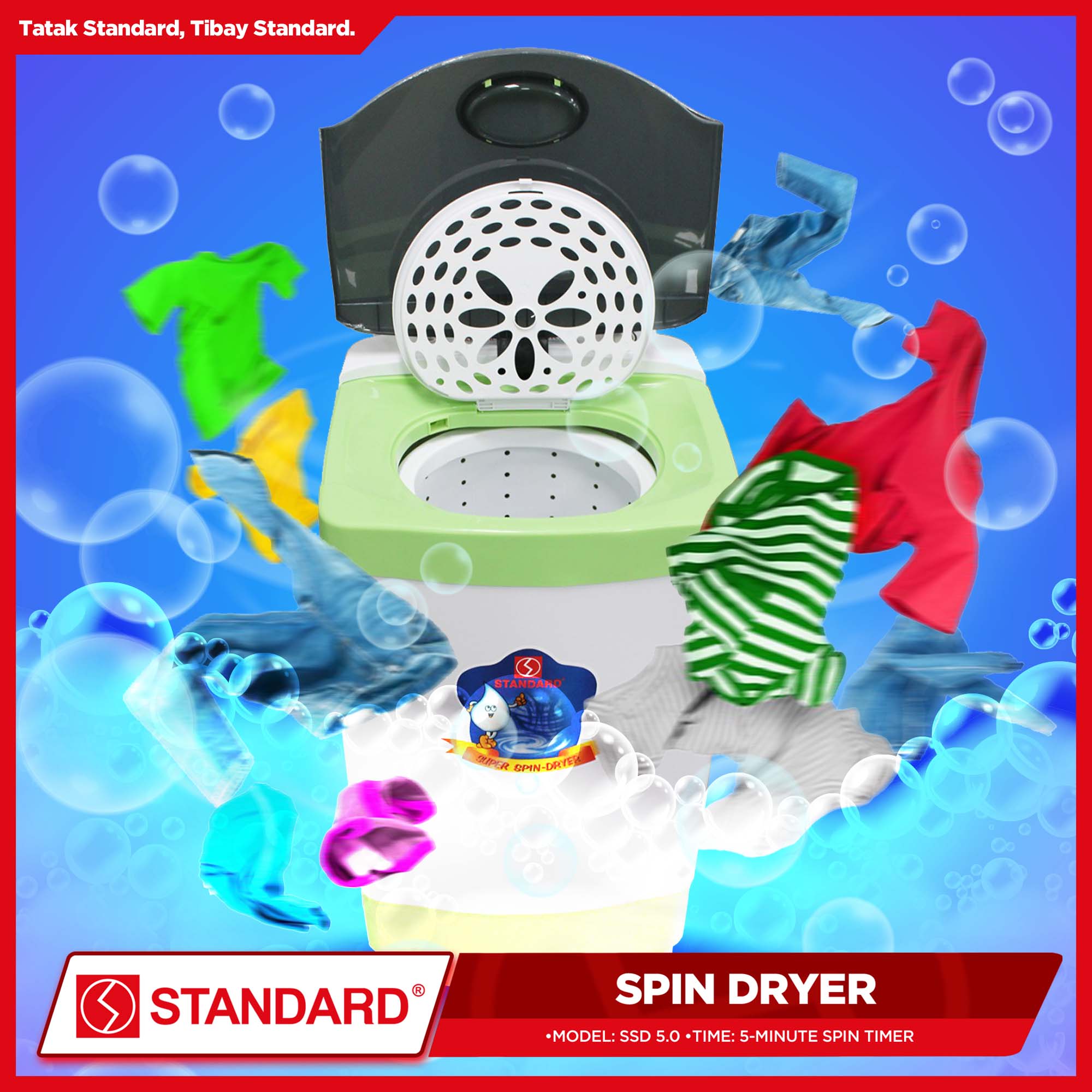 Standard Appliances Spin Dryer SSD 5.0A | Shopee Philippines