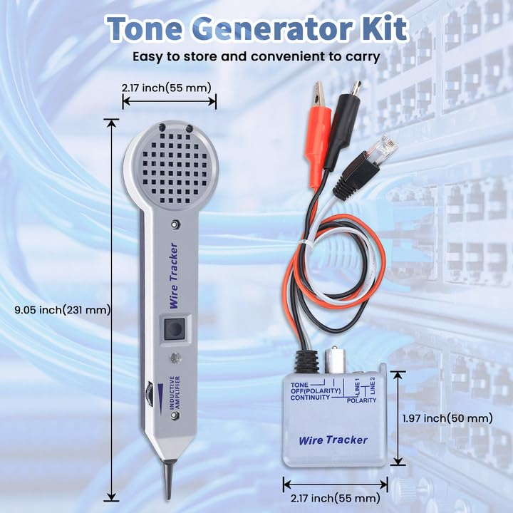 ALLAN Cable Tracker 200EP Tone Generator and Probe Kit Wire Tracer ...