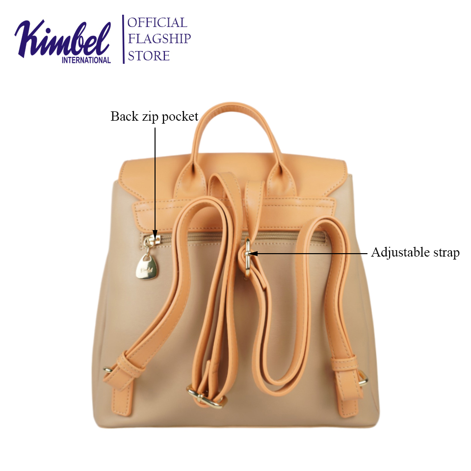 KIMBEL HGZB79793 Backpack Synthetic Leather | Shopee Philippines