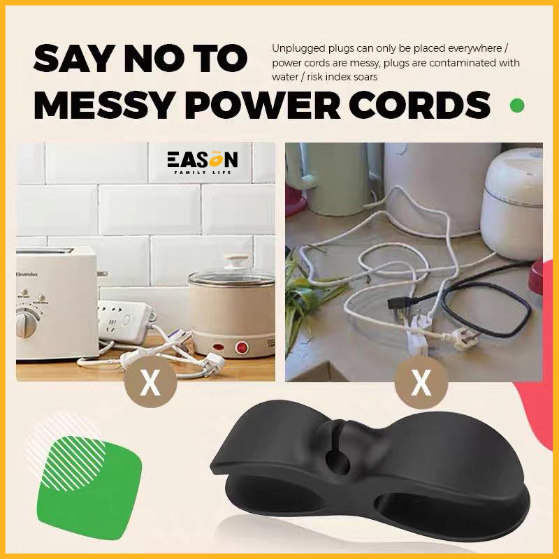 EasonShop COD Kitchen Storage Cord Wrapper Cable Wire Cord Organizer ...