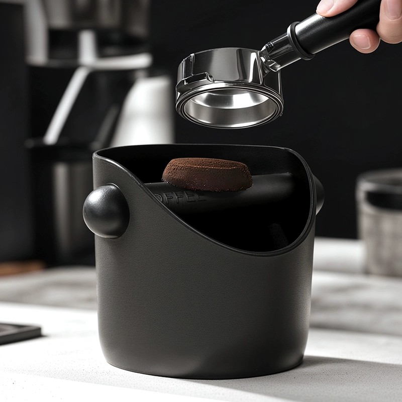 Espresso Coffee Knock Box Grounds Coffee Grind Dump Bin Anti Slip ...