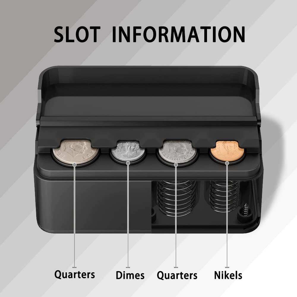 Car Coin Storage Box, Portable Coin Cases, Car Coin Storage Box ...