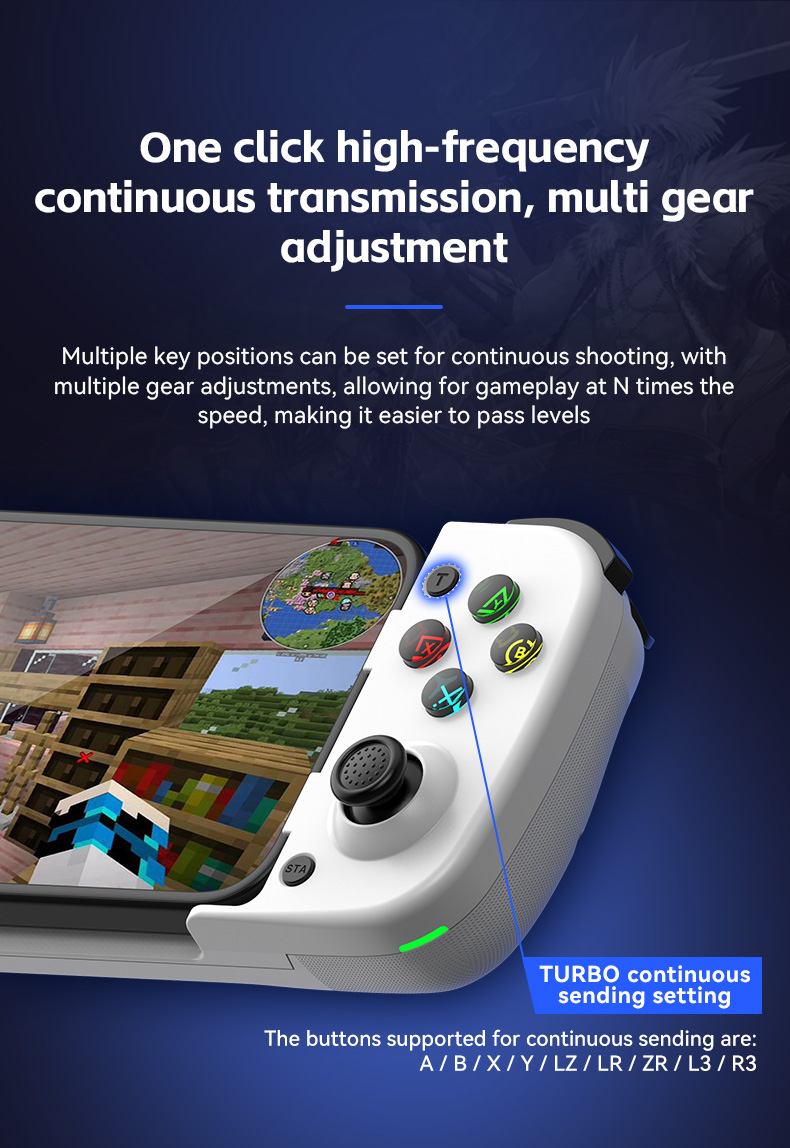 Ipega D3S Telescopic Wireless Turbo Mobile Phone Game Controller For ...