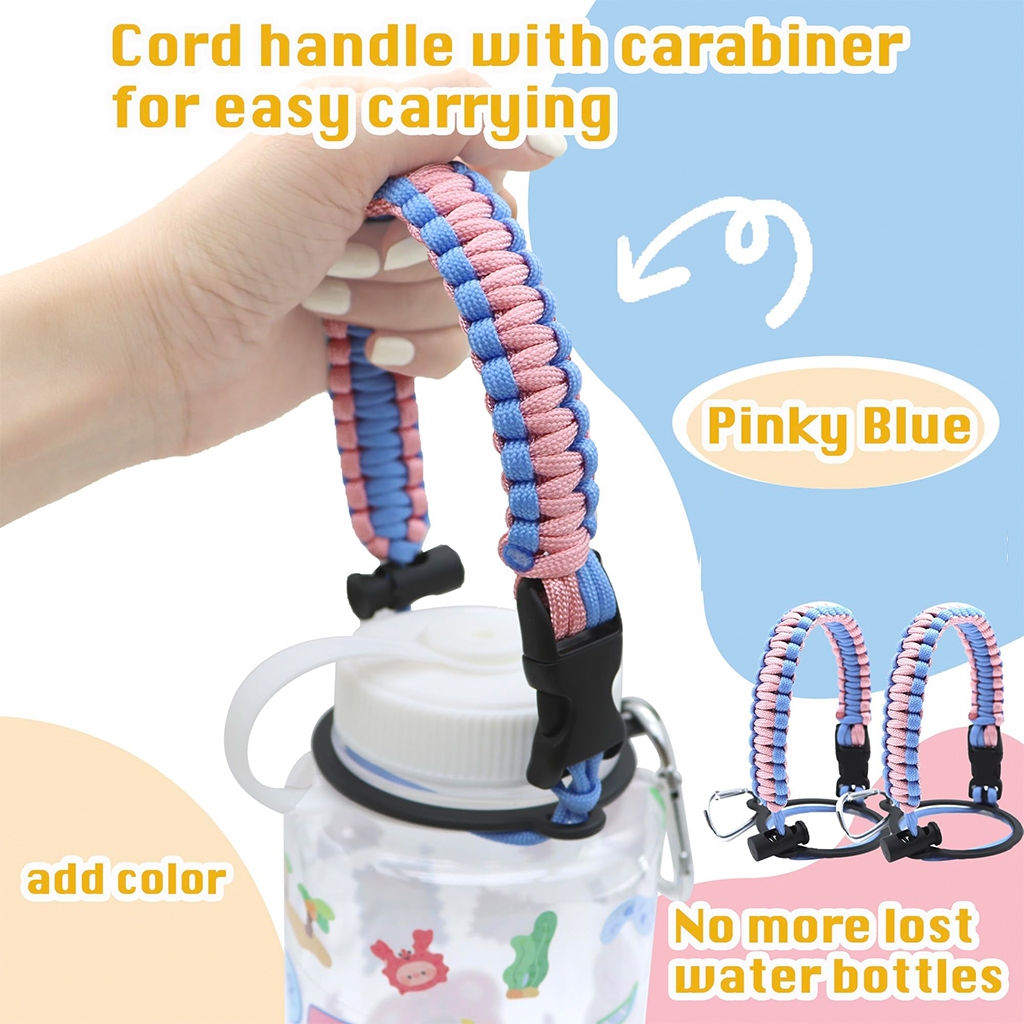 Water Bottle Rope Suitable for Tumbler flask accessory Paracord Handle ...