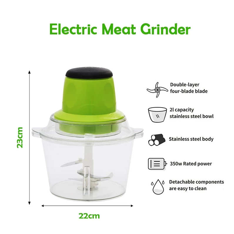 CQW.NO1 Multifunction Electric Kitchen Chopper Shredder Food Meat ...
