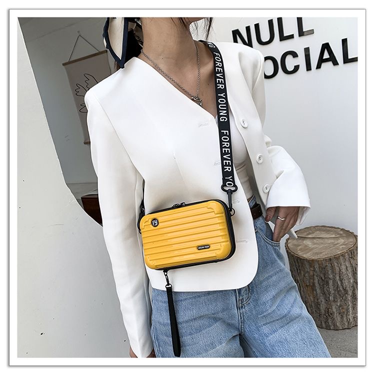 7-inch hard-shell makeup bag mini shoulder bag waterproof pc storage ...
