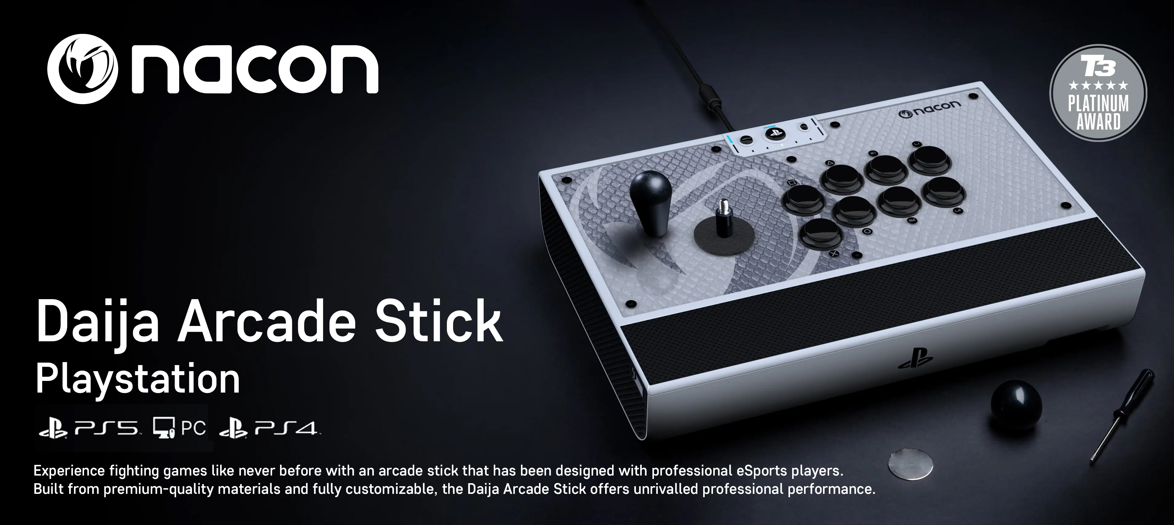 Nacon Daija Arcade Stick For PlayStation 5 | Shopee Philippines