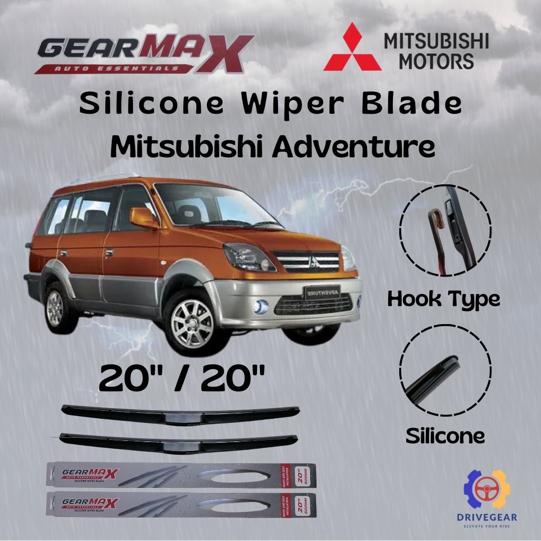 GearMax Silicone Wiper Blade for Mitsubishi Adventure (20