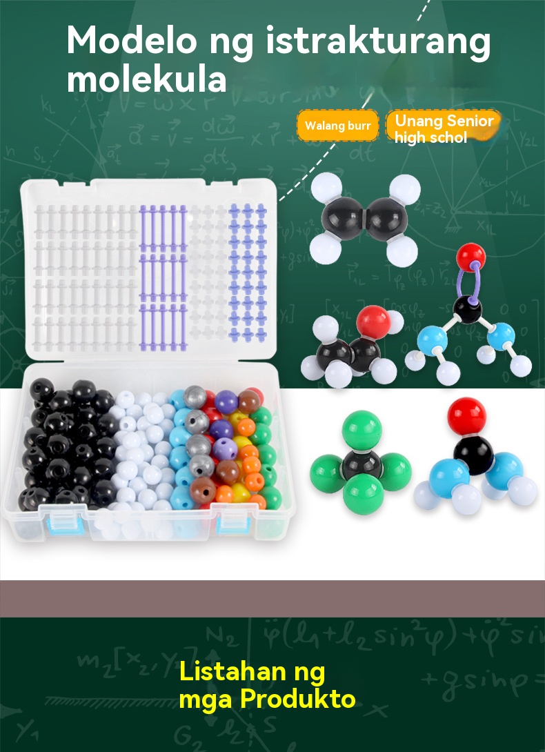 Organic Chemistry Scientific Atom Molecular Models Teach Set Kit ...
