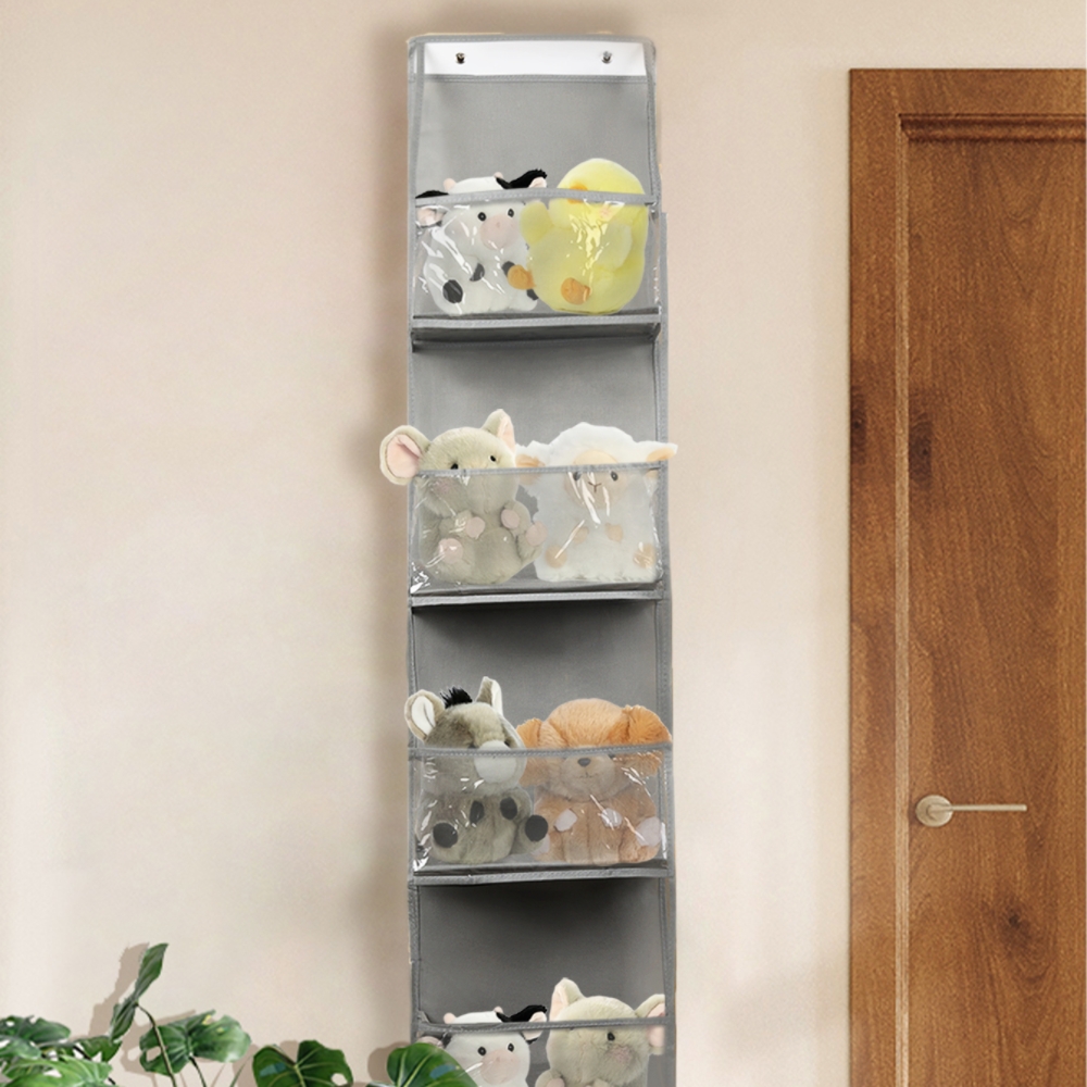 4/6 Layers PVC Storage Hanging Bag for Toy Sundries Multifunction ...