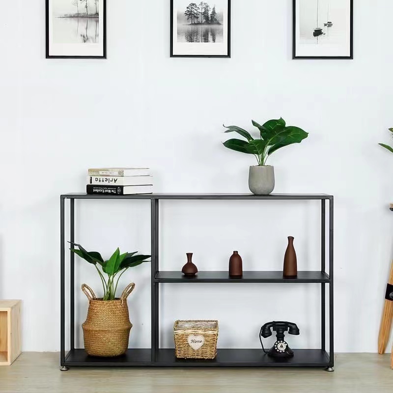 (COD) Modern minimalist storage rack, Nordic porch shelf, foyer rack ...