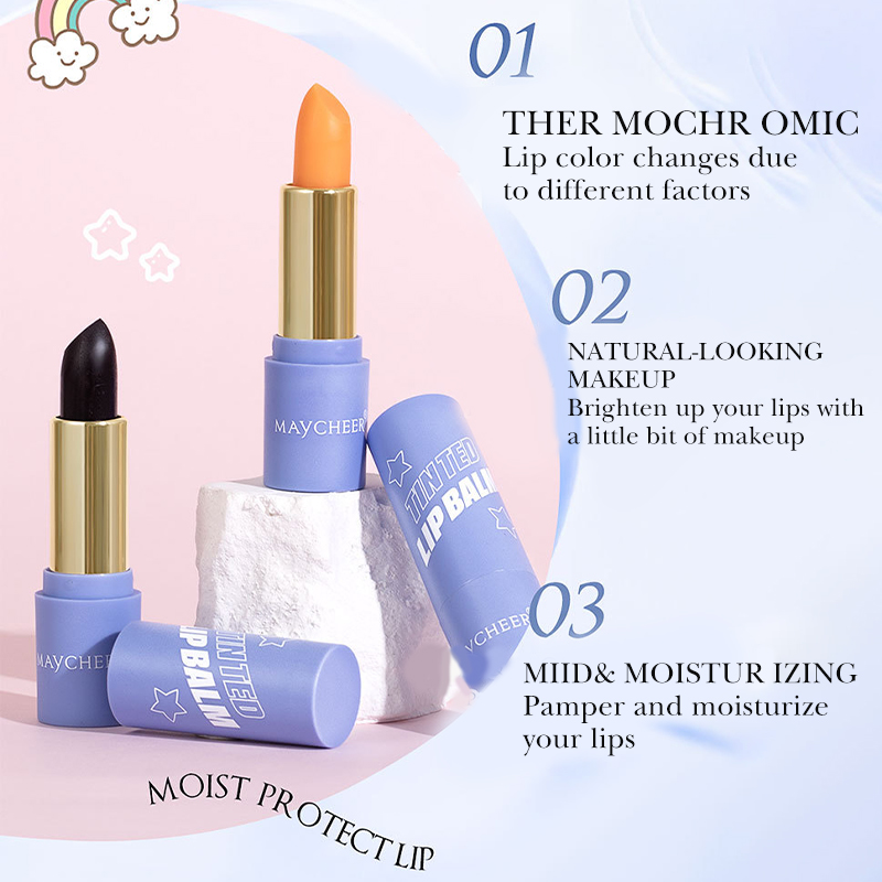 Lasting Lip Tint Waterproof Lipstick Moisturizes Color Changing Lip ...