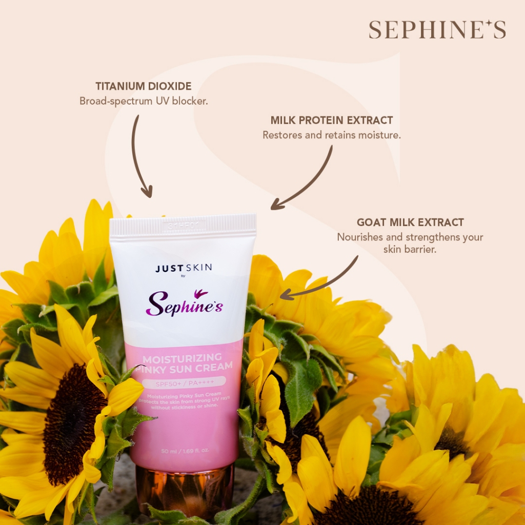 Sephines Daily Moisturizing Pinky Sun Cream SPF 50+ - Ultimate ...