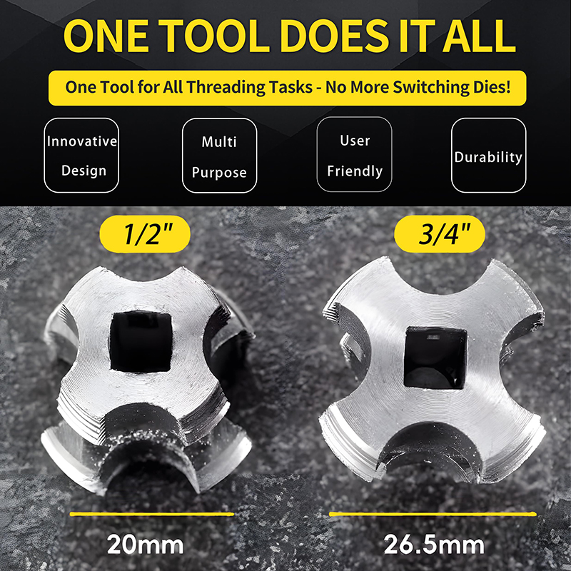 PRP Water Pipe Inner Hole Drill Threader Threading Making Double ...