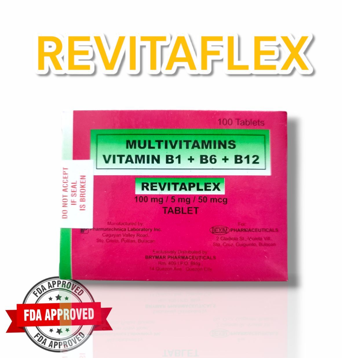 Vitamin B Complex Amcovit-B / REVITAFLEX / RAMAVIT( TABLET) | Shopee ...