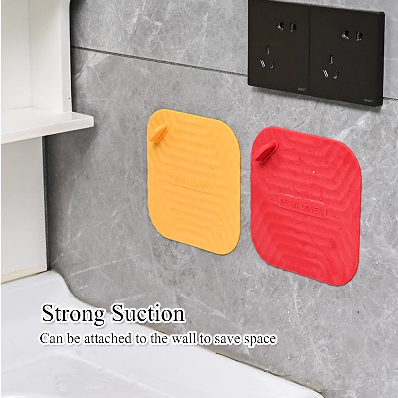 Thicken Insectproof Seal Silicone Deodorant Pad Bathroom Sewer Floor ...