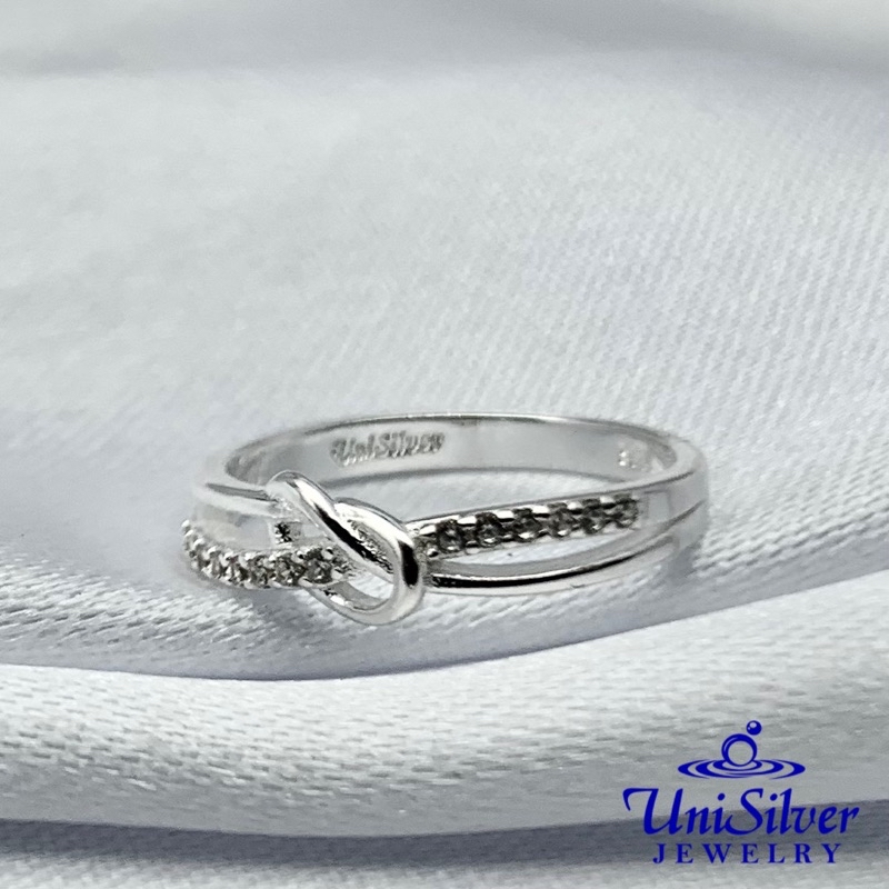 Unisilver 925 Sterling Silver Promise Ring For Women (RS790-1001 ...