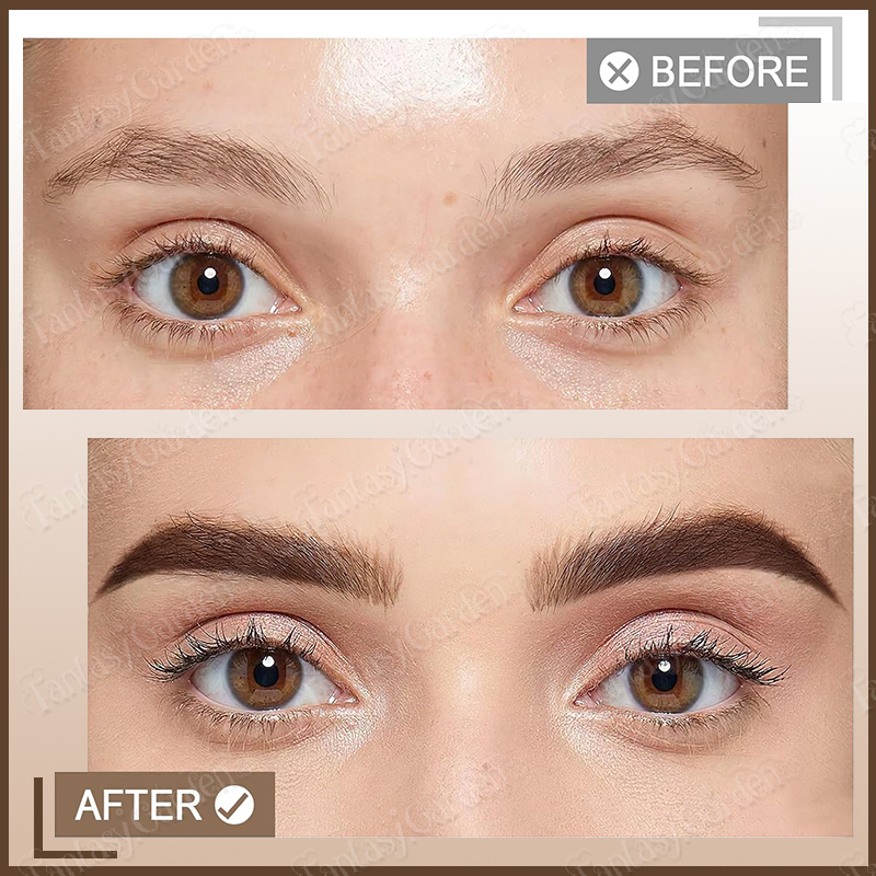 4 Colors Eyebrow Enhancers Gel Women Natural Liquid Dyeing Brow ...