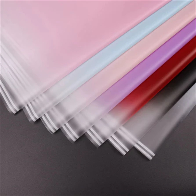 20pcs Gradient Bouquet Wrapper Flower Wrapping Paper Waterproof ...