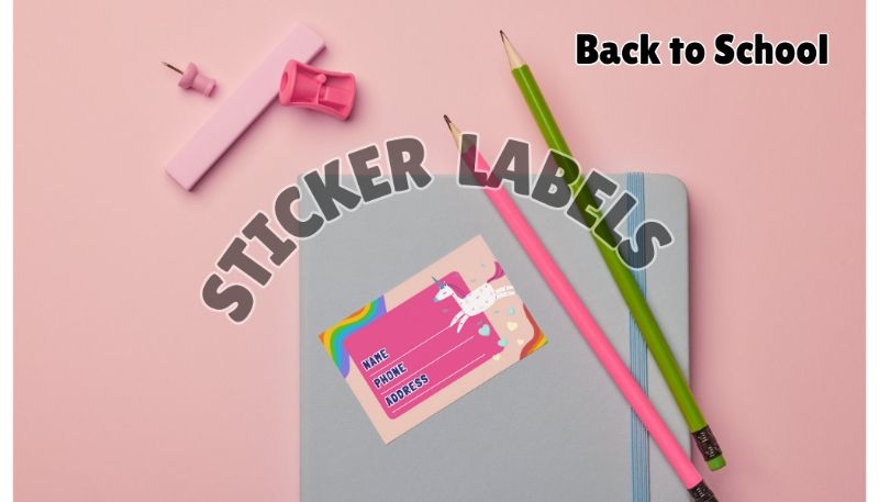 notebook Label Sticker / School Supplies Label sticker | Shopee Philippines