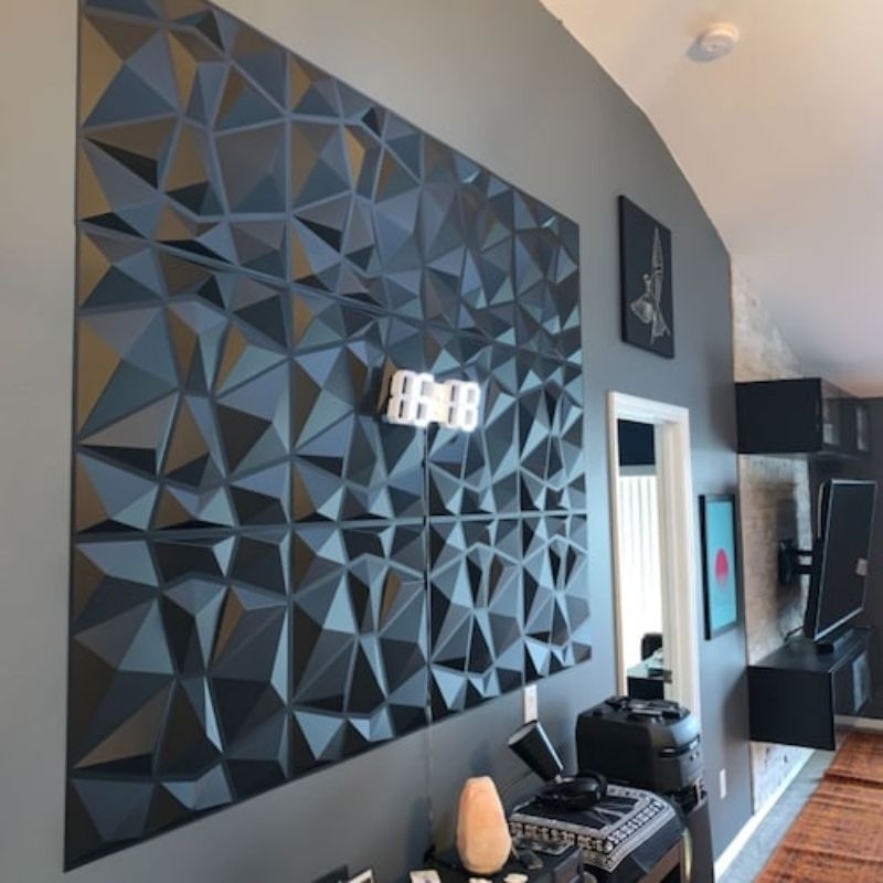 【10PCSP】Wall Panel 3D Wallpaper Wall Design decor Home Living Room ...
