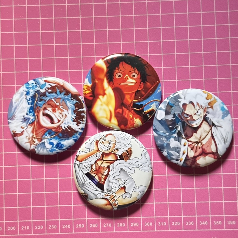 ONE PIECE Button Pins Collectibles Souvenirs Gifts Giveaways | Shopee ...