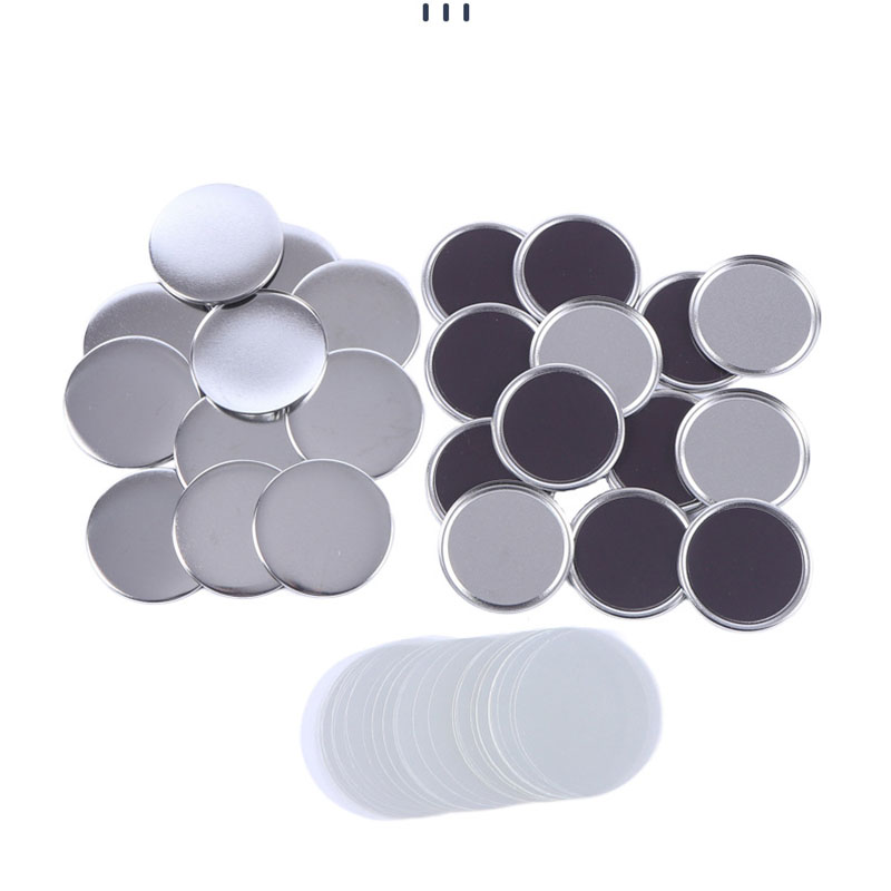 100Pcs 58mm DIY Badge Button Pins Refrigerator Magnet Soft Magnetic DIY ...