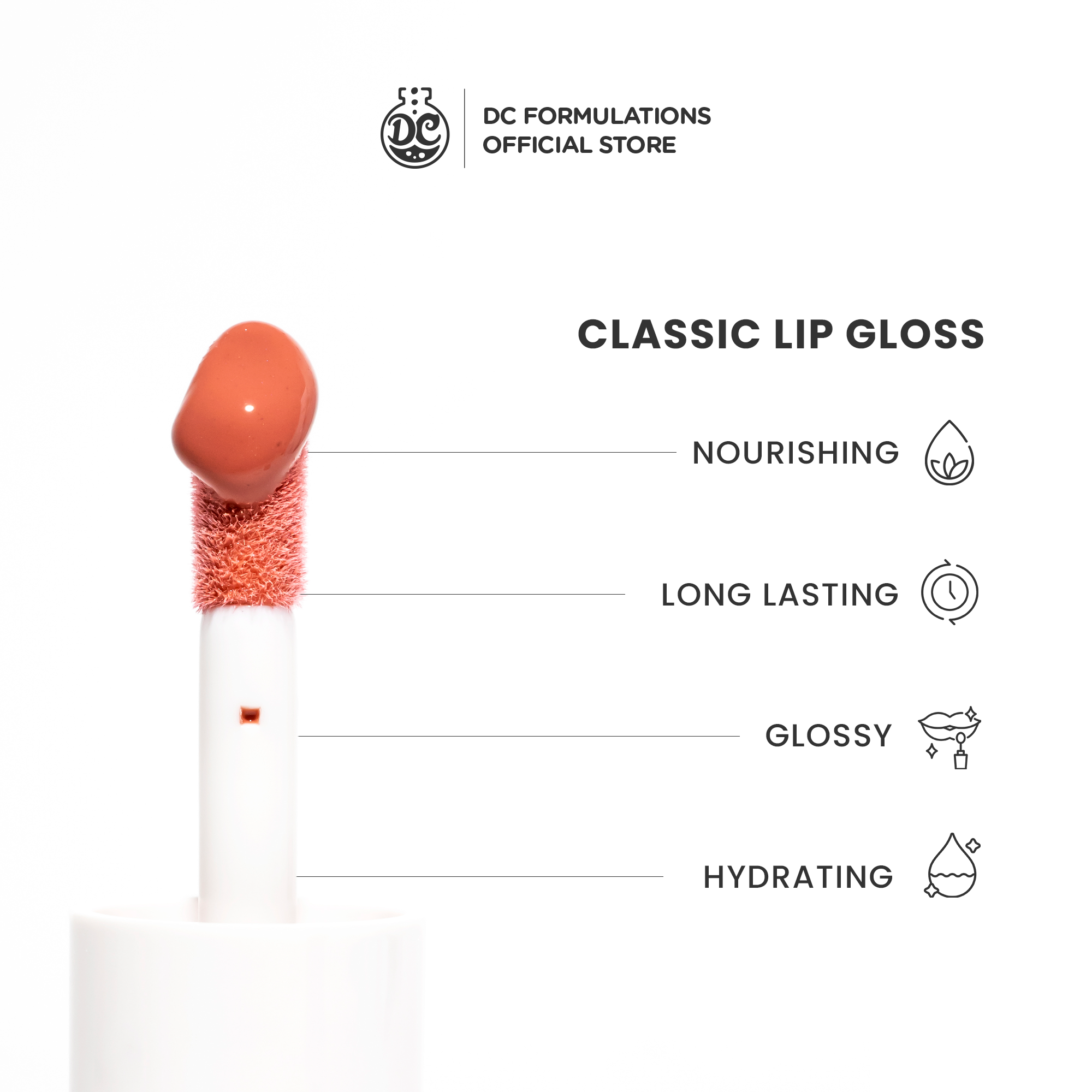 Classic Lip Gloss V2 6mL - DC Formulations 01 | Shopee Philippines
