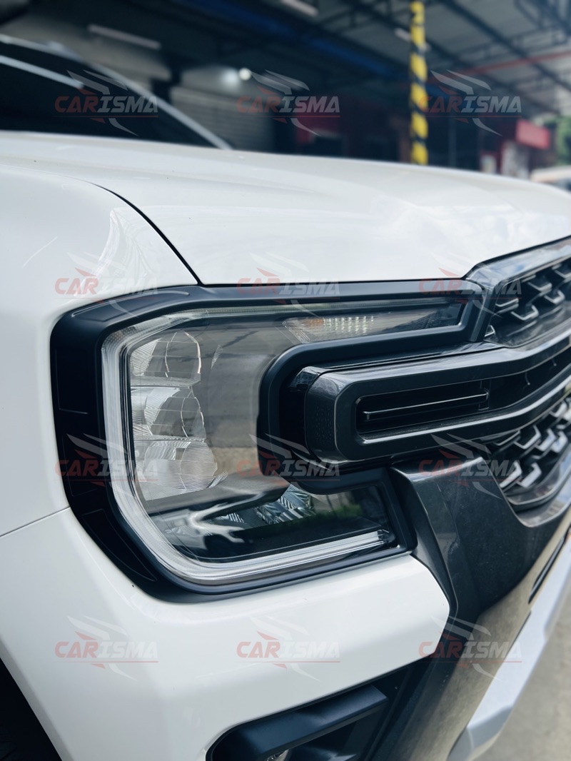 NEXT GENERATION FORD RANGER 2023-2025 GARNISH SET MATTE BLACK 4X2 4X4 ...