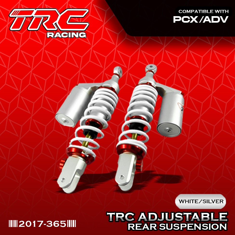 TRC Racing NG-SERIES ADJUSTABLE 365MM REAR SHOCK SUSPENSION FOR PCX/ADV ...