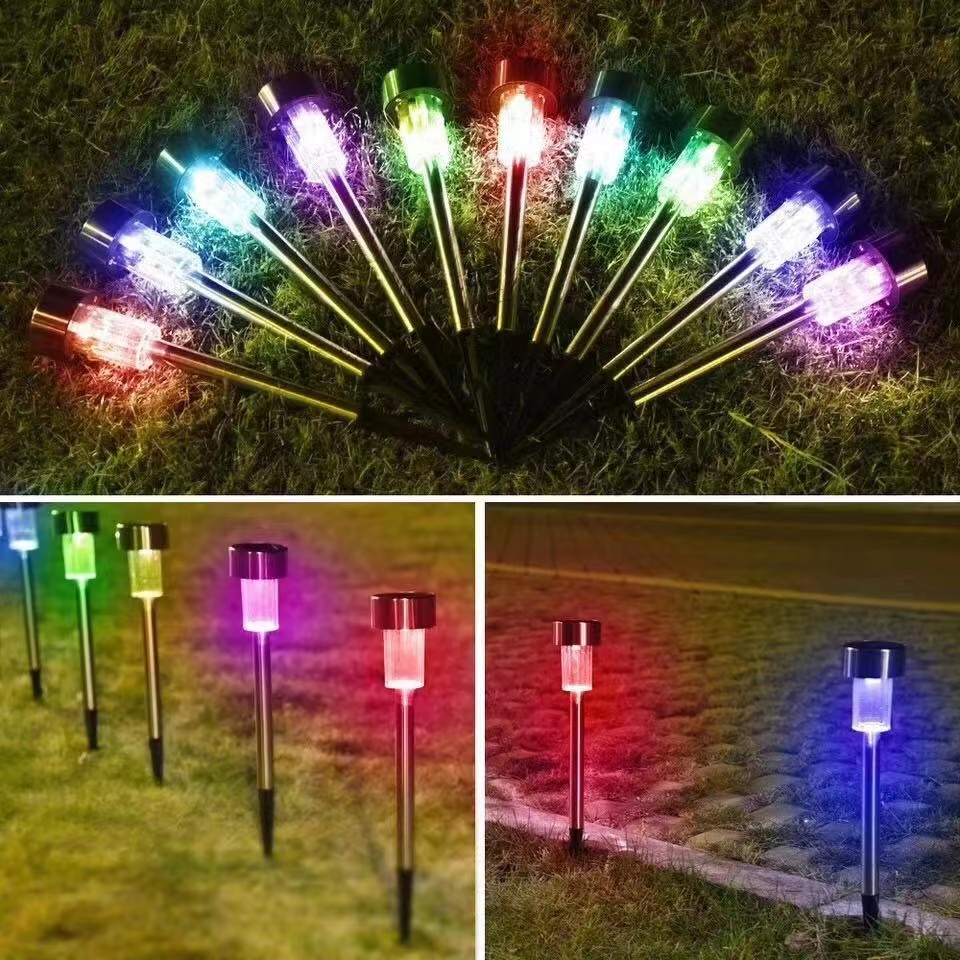 Topaz 1.2V 40mah RGB Outdoor Garden Solar Lamp Light | Shopee Philippines