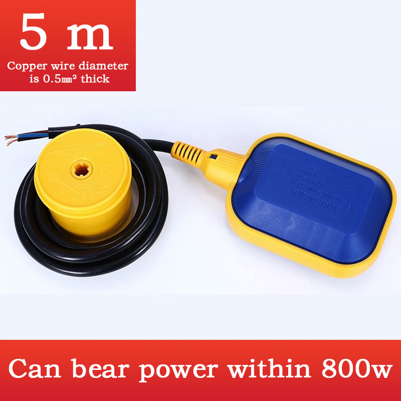 Cable Type Float Switch Liquid Fluid Water Level Controller Sensor ...